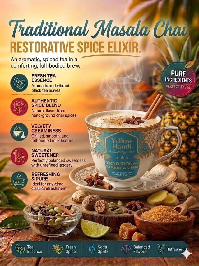 Masala Chai (HOT).