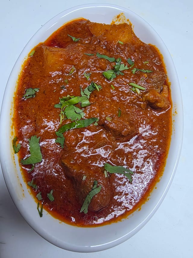 Goat Vindaloo.