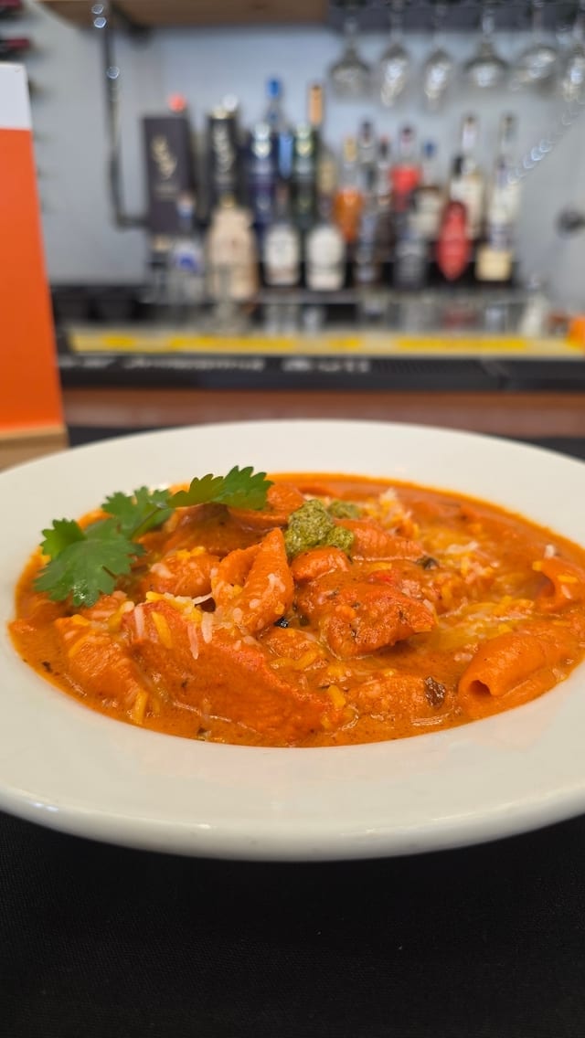 CHICKEN TIKKA PASTA.