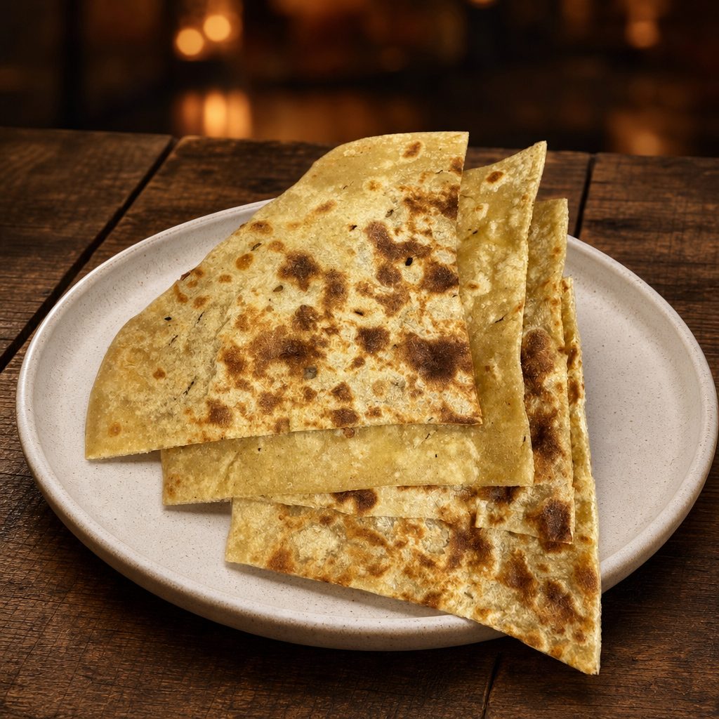 Tandoori Roti (V).