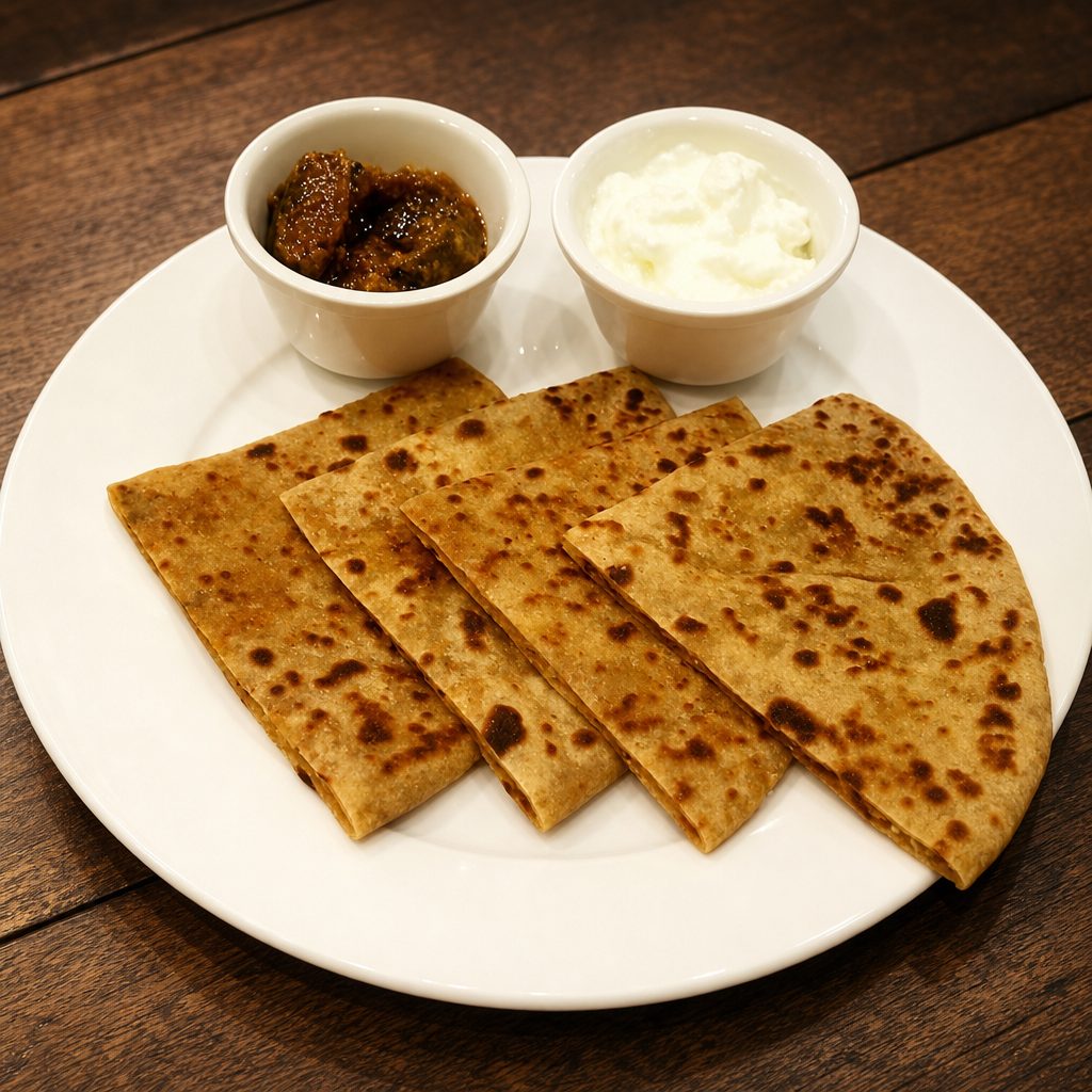 Aloo Paratha.
