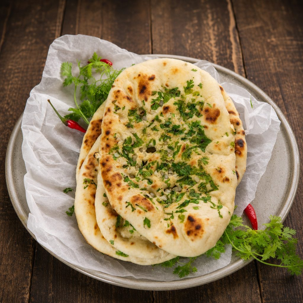 Chili Tandoori Roti (V).