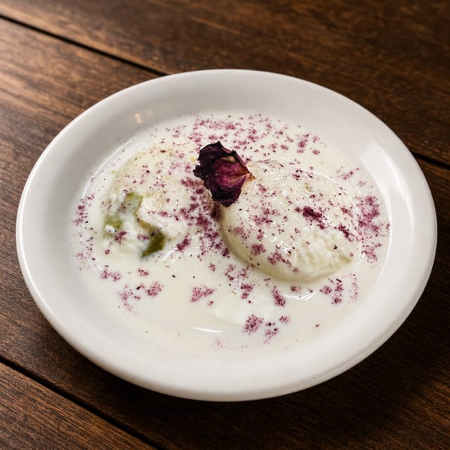 Rose Rasmalai.