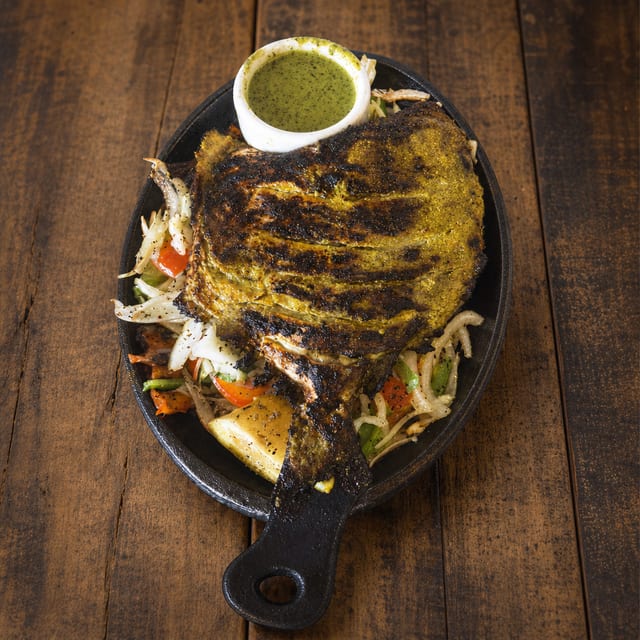 Tandoori Pompano.