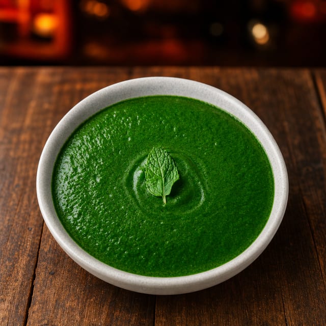 Mint Chutney.