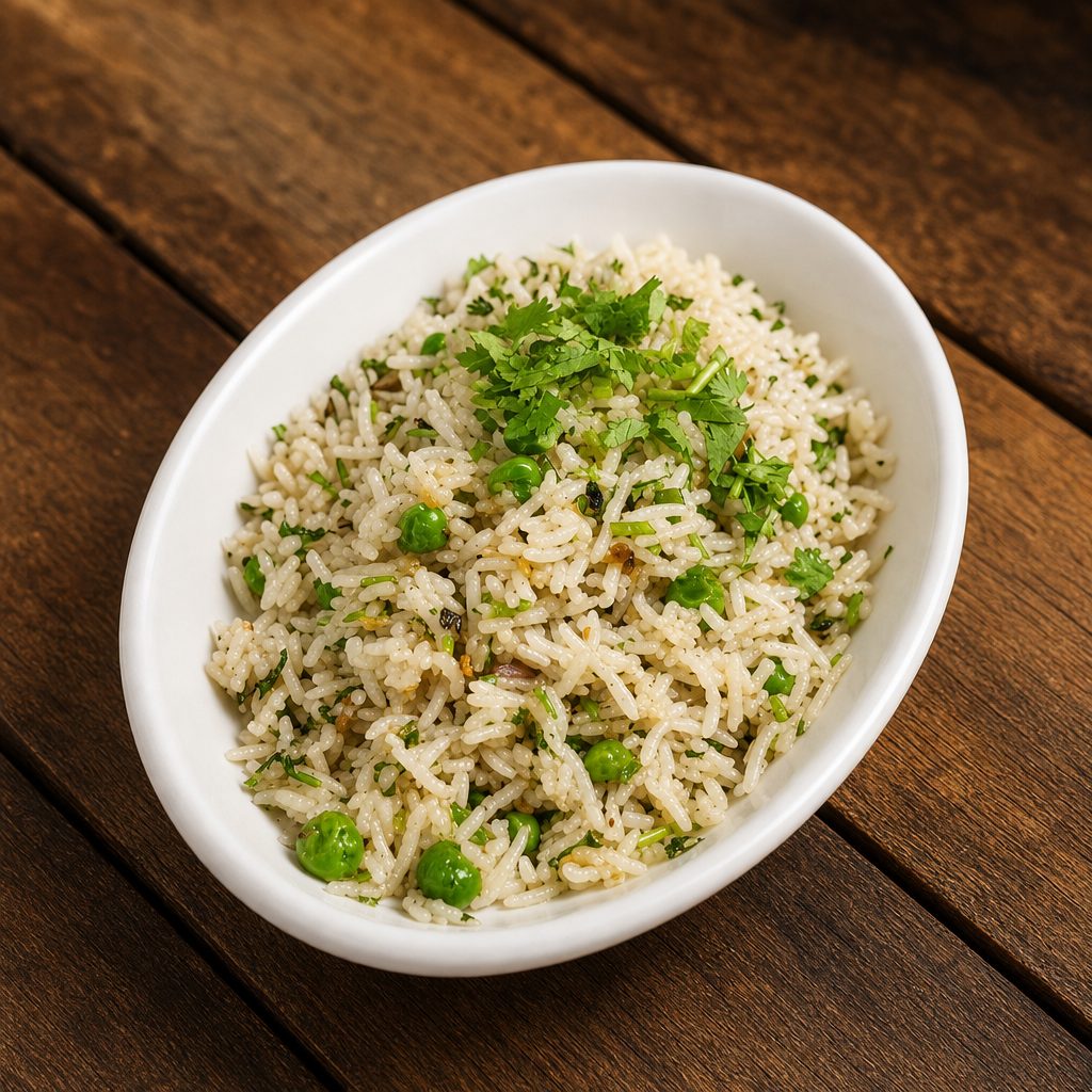 Peas Pulao (V)(G).