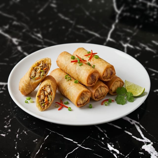 Chicken Spring Roll.