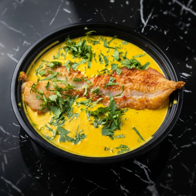 Yellow Handi Fish Curry (NEW).