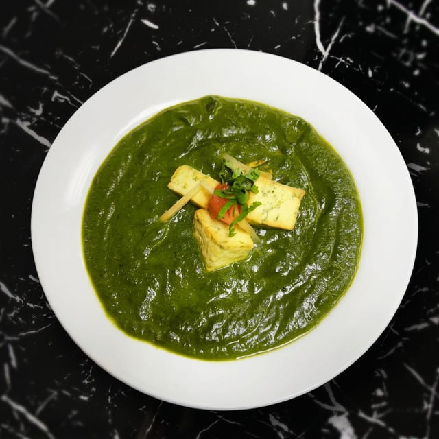Saag (Spinach).