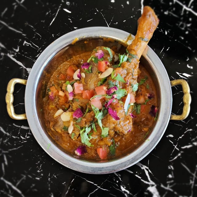 Lamb Shank Curry.