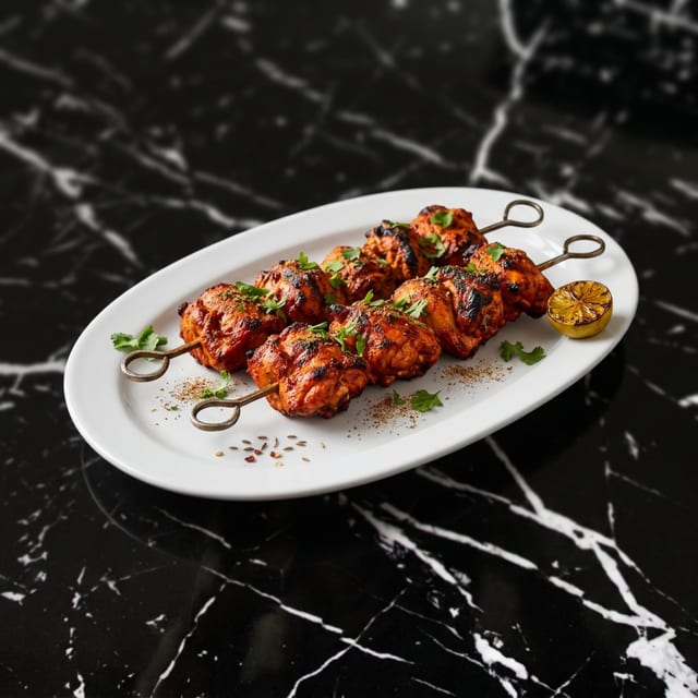 Tandoori Chicken Tikka Boti (Choose Flavors).