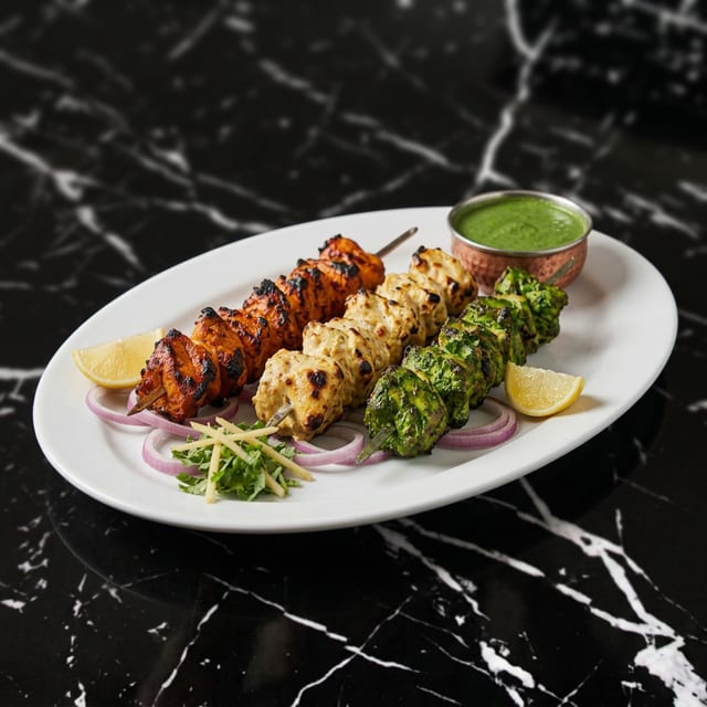 Tandoori Panner Tikka (Choose Flavors) VEG.).