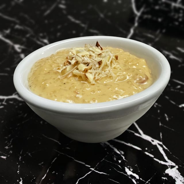 Almond & Cashew Rice Pudding.
