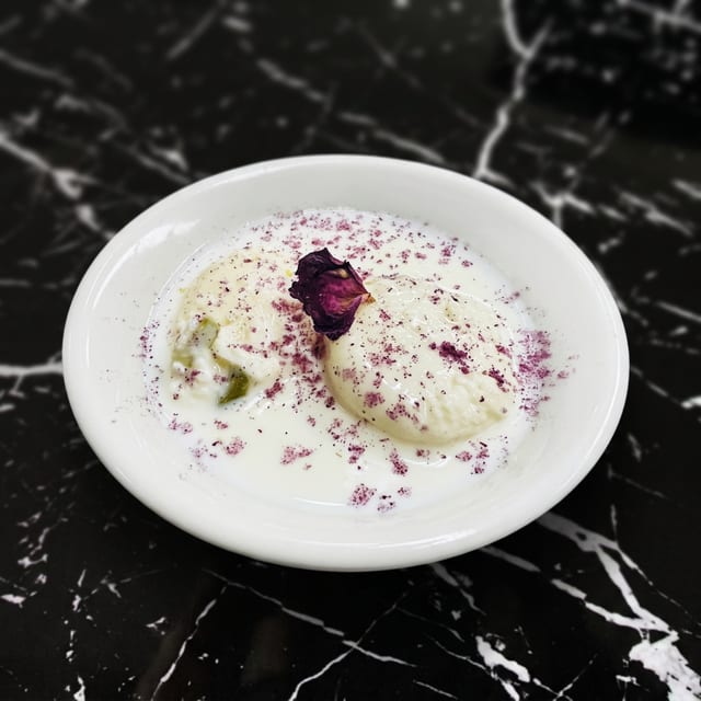 Rose Rasmalai.