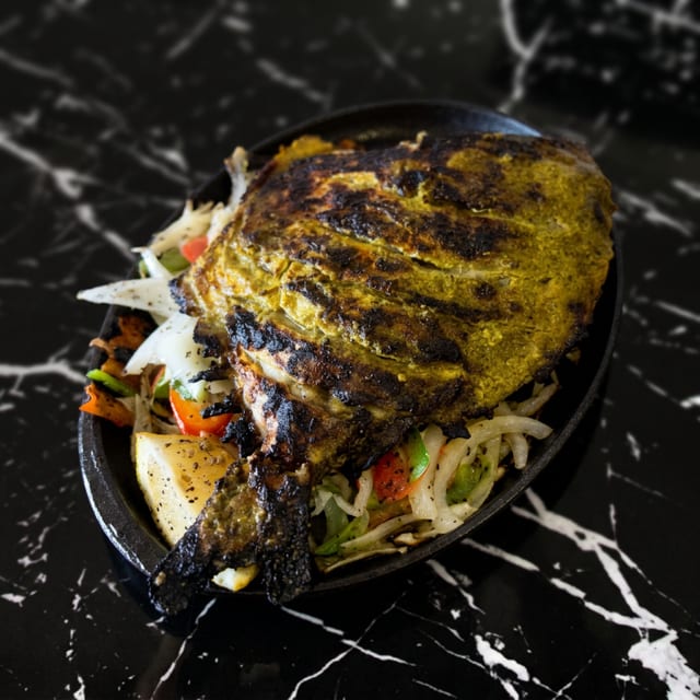 Tandoori Pompano.