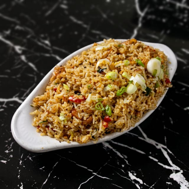 Indo-Chinese Fried Rice.