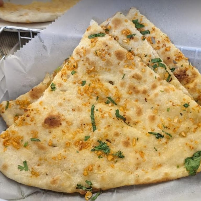 Savor our fresh naan