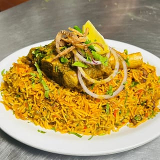 Lamb Shank Avadhi Biryani